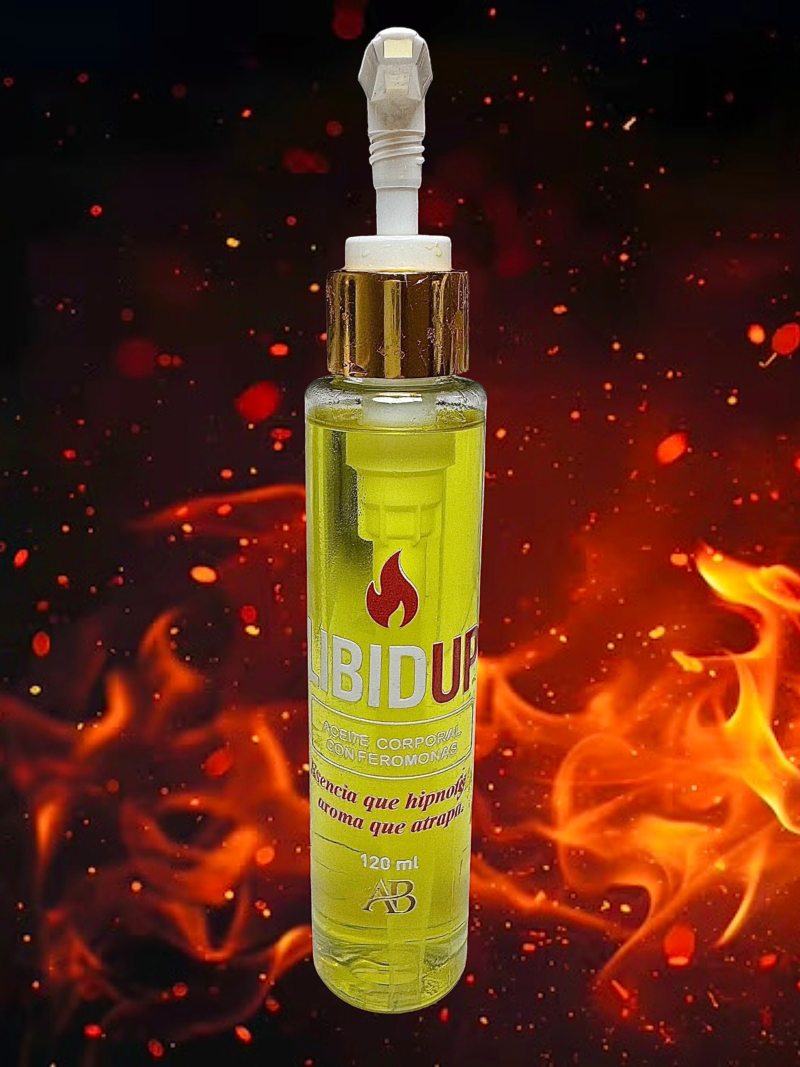 ACEITE CORPORAL CON FEROMONAS LIBIDUP